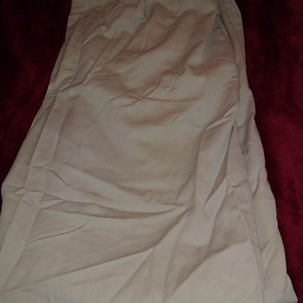 Tan Red Kap Mens Size 38X32 Dress/work Pants